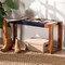 Bali & Pari Jerilyn Modern Bohemian Two-Tone Seagrass and Acacia Wood Accent Bench 240-13461-ZORO - alternate 7